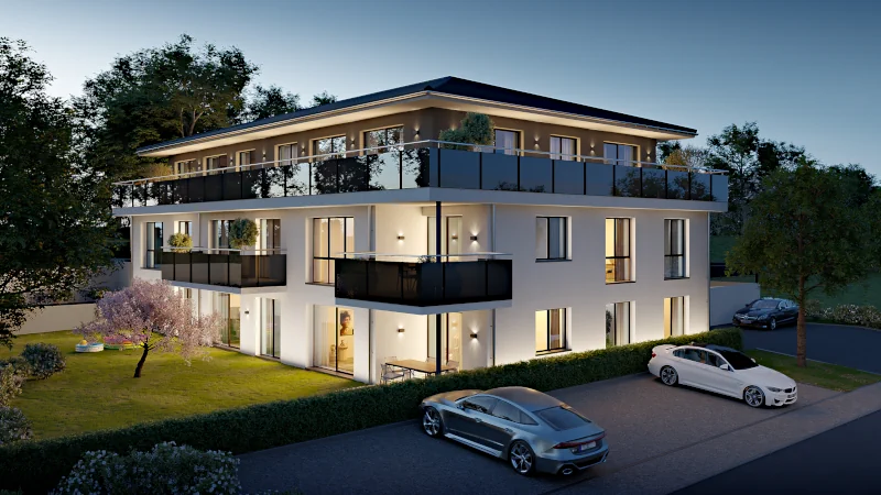 3D-Visualisierung Wohnpark Meilenhofen